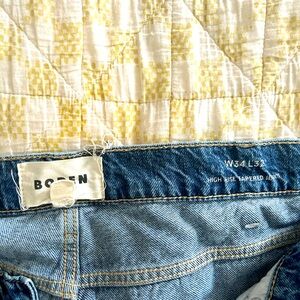 Boden Denim High Rise Jeans - Light Blue